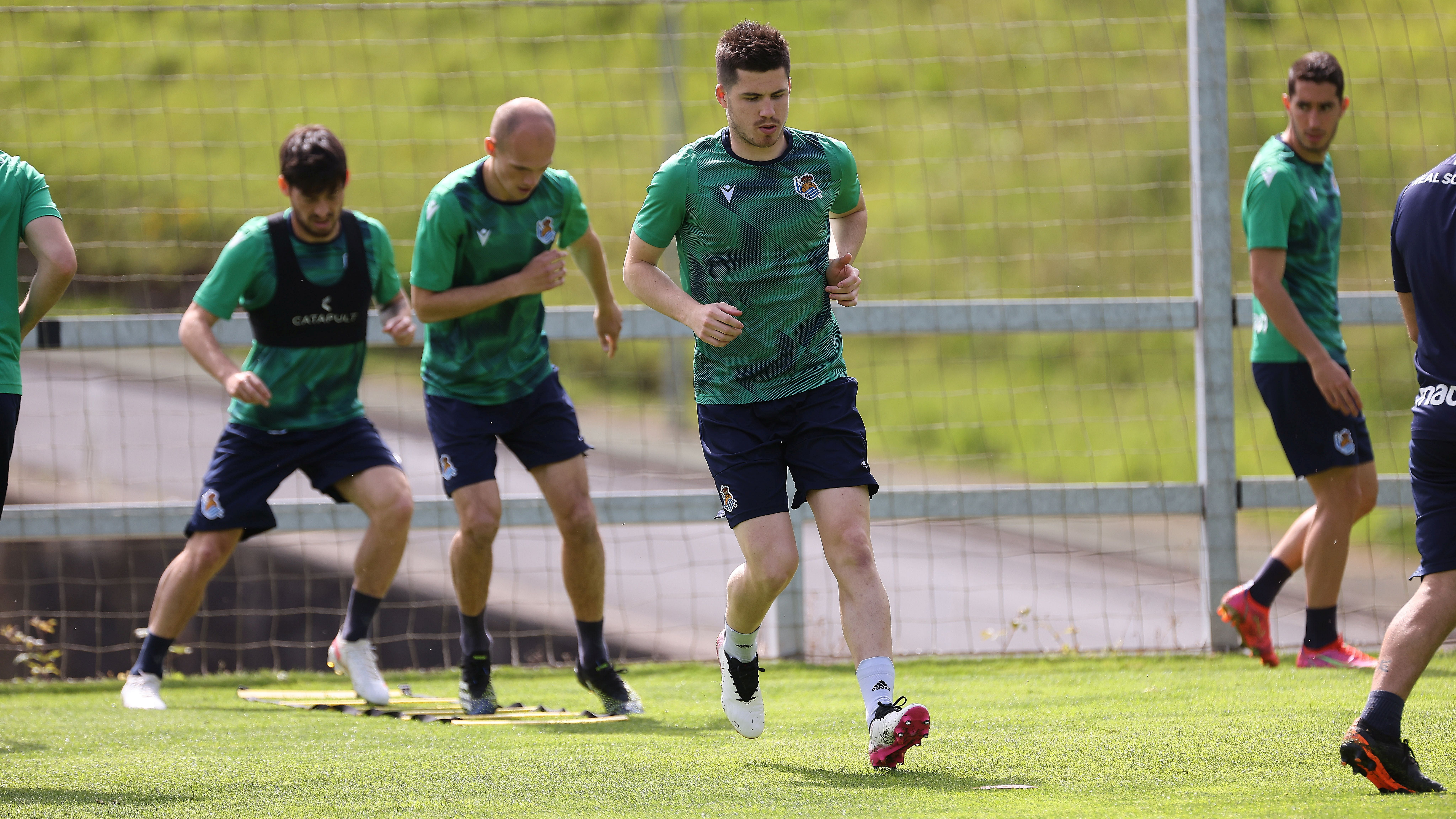 Fotos: Las mejores imágenes del entrenamiento de la Real Sociedad