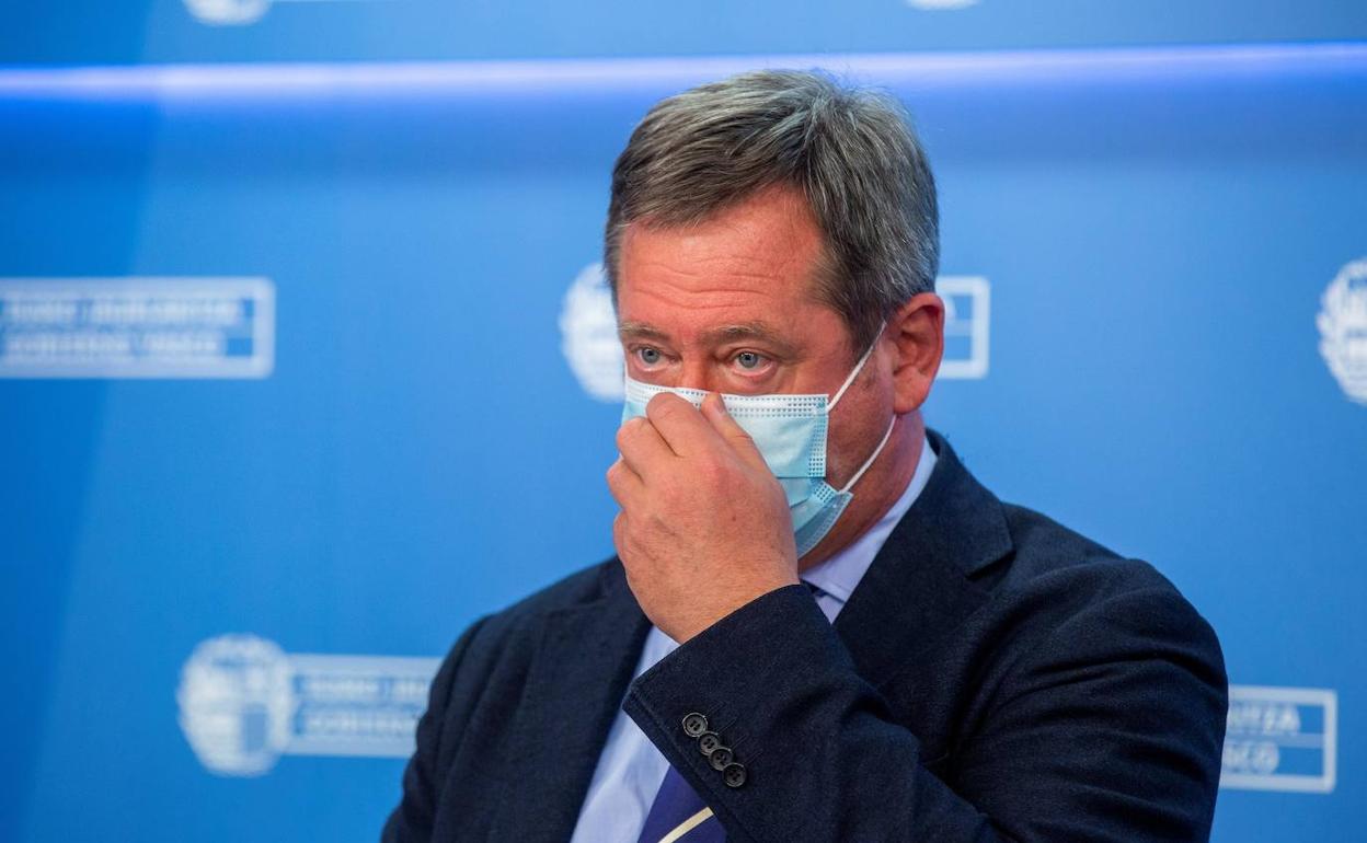 Bingen Zupiria, portavoz del Gobierno Vasco. 