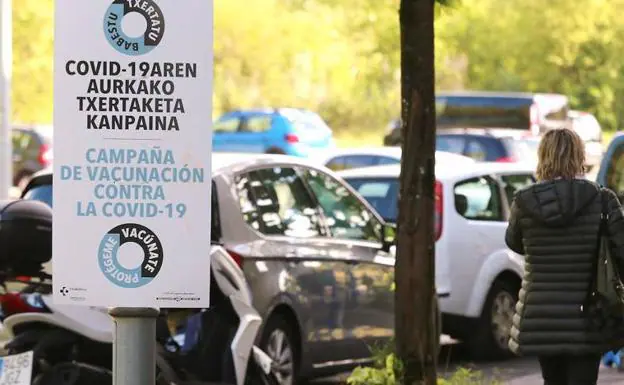 El ritmo de vacunación en Euskadi ha aumetado en las últimas semanas. 