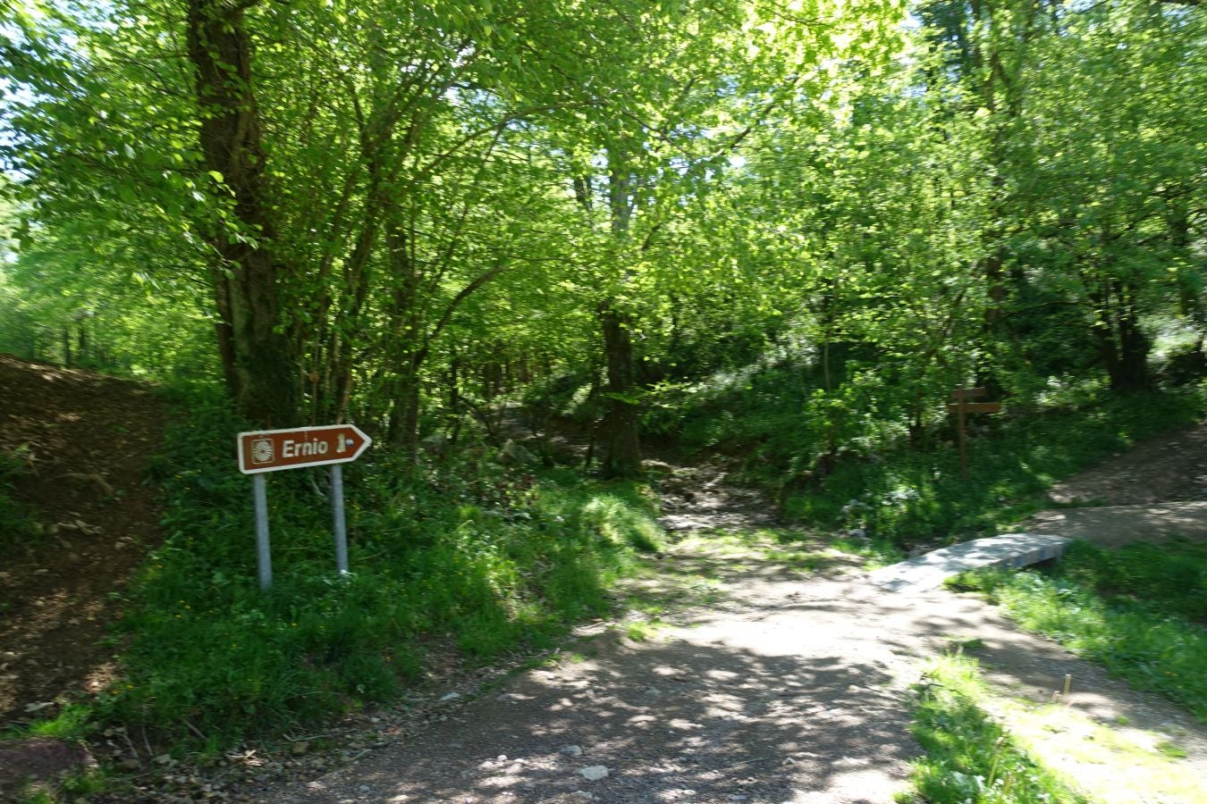 Cima discreta que se mantiene a la sombra de Hernio, entre el mar, el camino de Santiago y la venta en que descansó el gran patrón