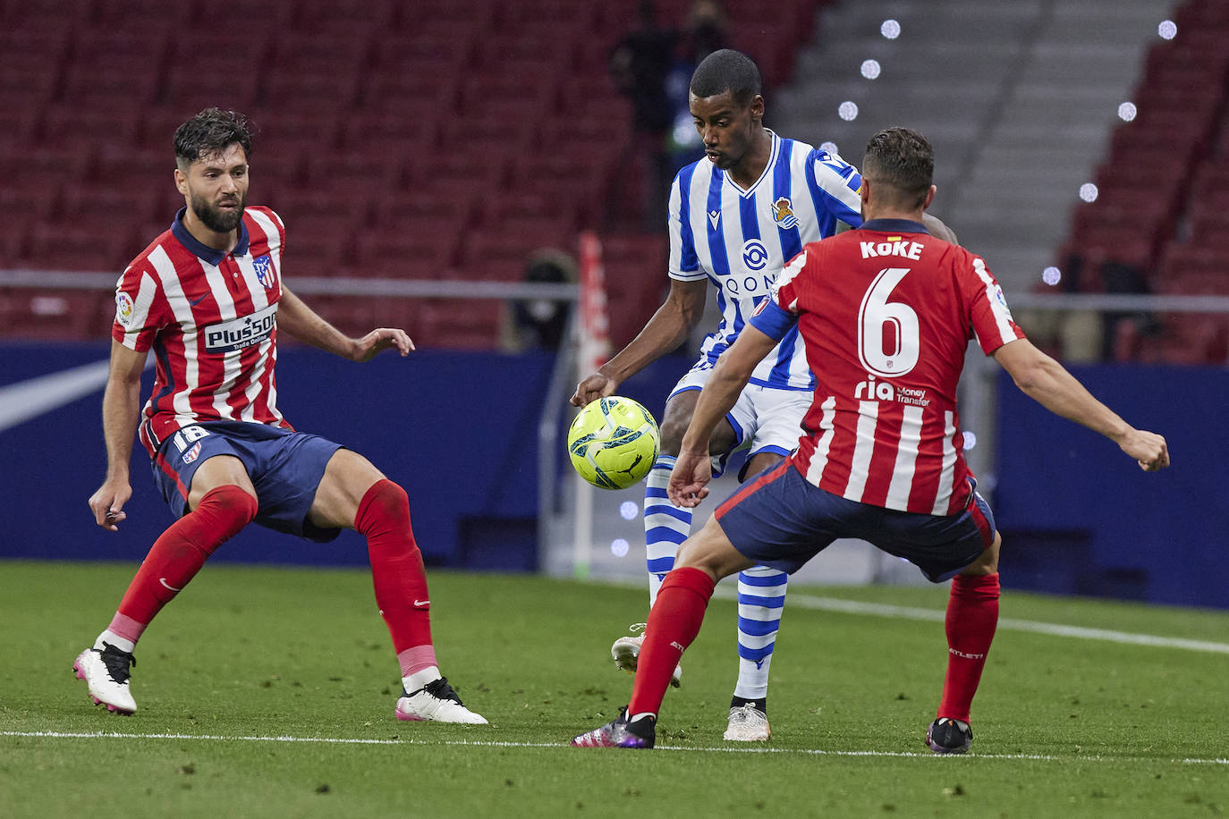 Fotos: Las mejores imágenes del Atlético - Real Sociedad