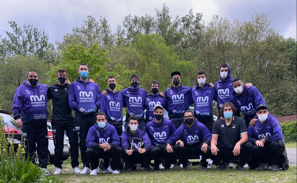 La plantilla del Mondragon 