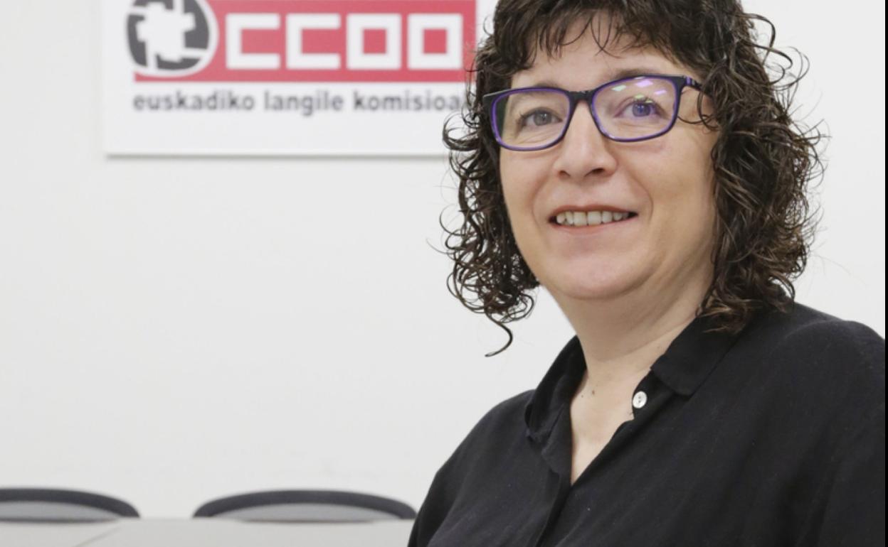 Loli García optaa liderar CC OO Euskadi durante otros cuatro años