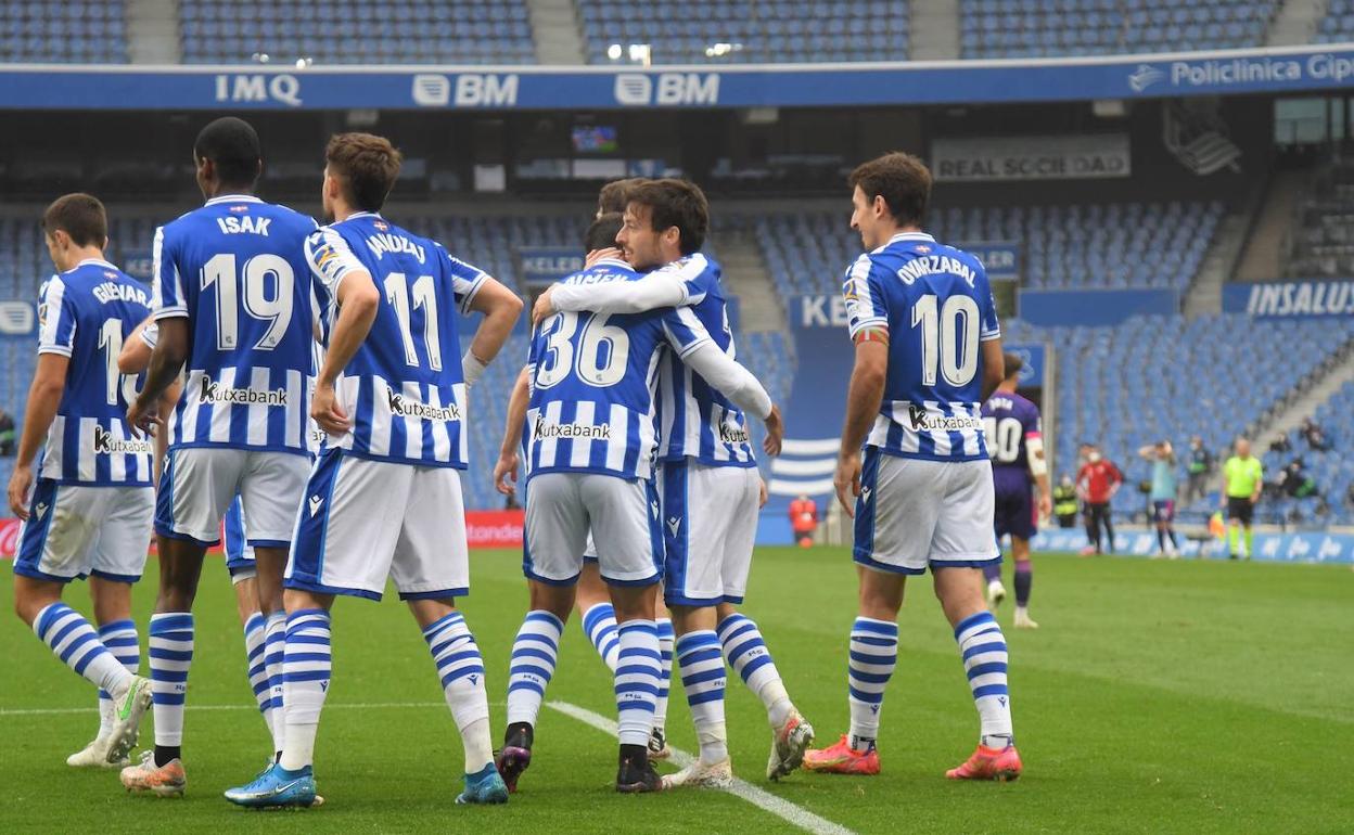 ¿Qué notas les das a los jugadores de la Real Sociedad ante el Valladolid?