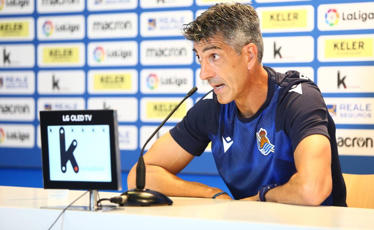 Real Sociedad: Imanol Alguacil: «Isak, Silva, Le Normand y Januzaj estarán disponibles el domingo»