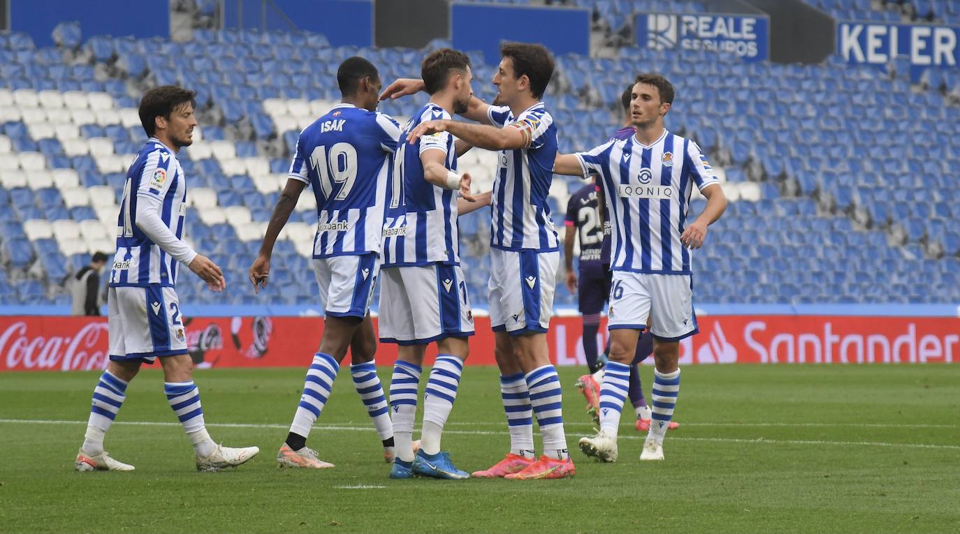 Fotos: Las mejores imágenes del Real Sociedad - Valladolid