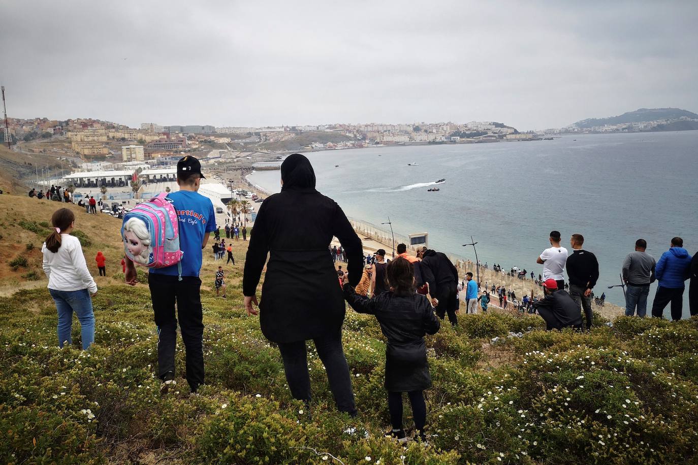 Fotos: Llegada masiva de inmigrantes a Ceuta