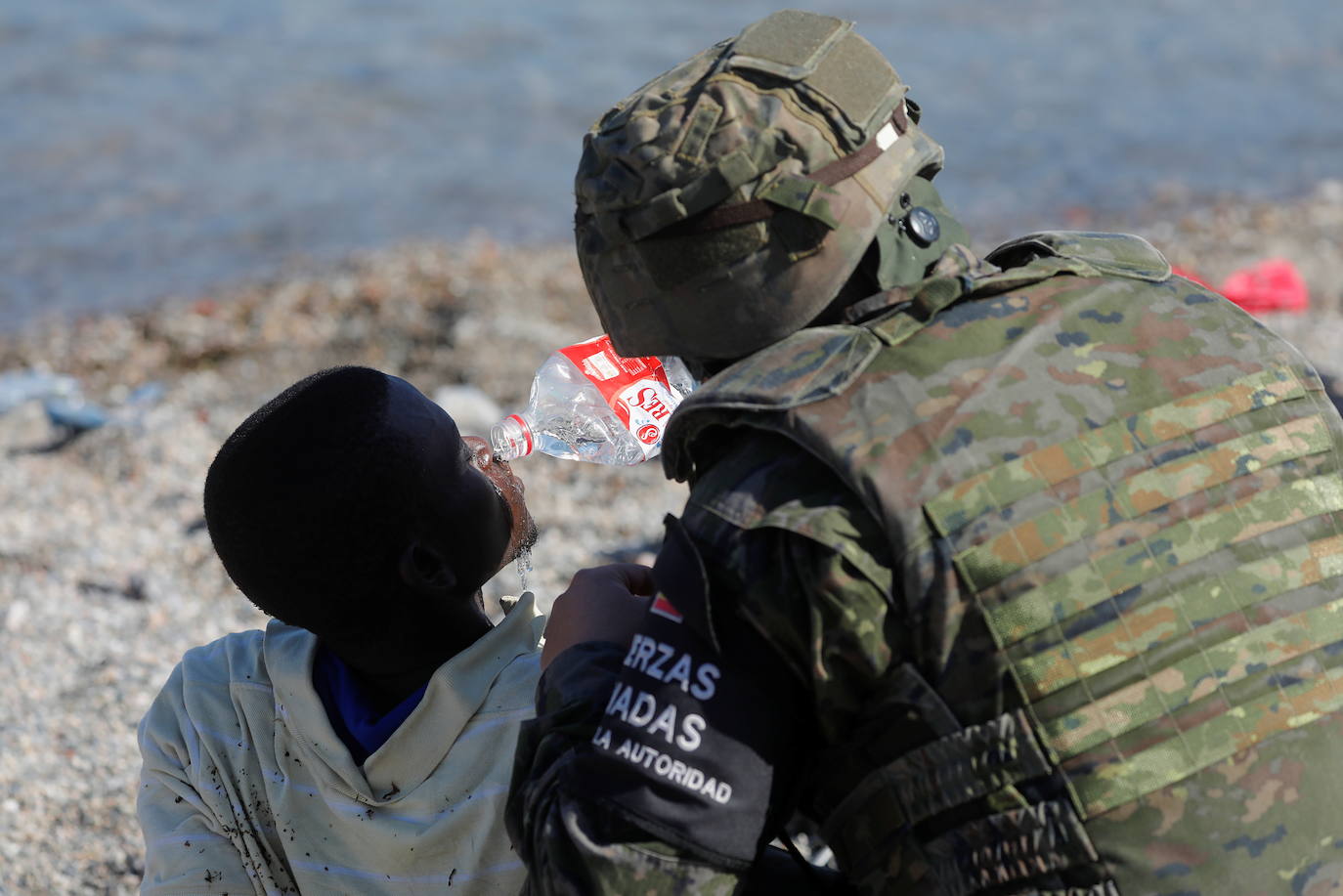 Fotos: Llegada masiva de inmigrantes a Ceuta