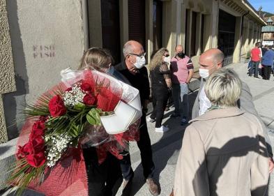 Imagen secundaria 1 - Derrumbe en el vertedero de Zaldibar:  Zalla despide a Joaquín Beltrán: «En Zaldibar han quedado sepultadas muchas cosas. Pero no él»