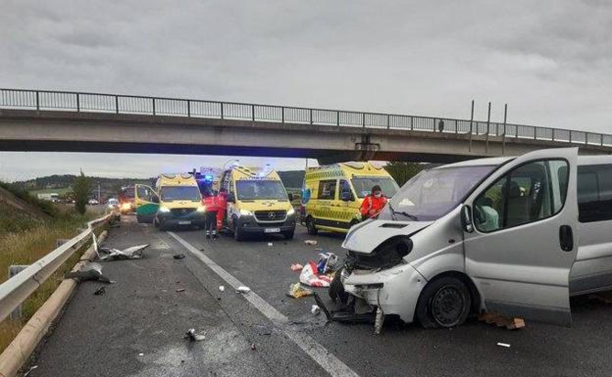El accidente se ha producido aúltima hora del viernes 