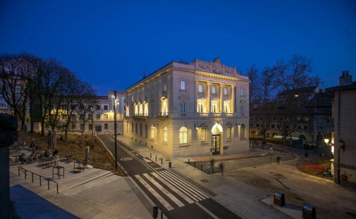 El Memorial de las Víctimas del Terrorismo, en Vitoria. 
