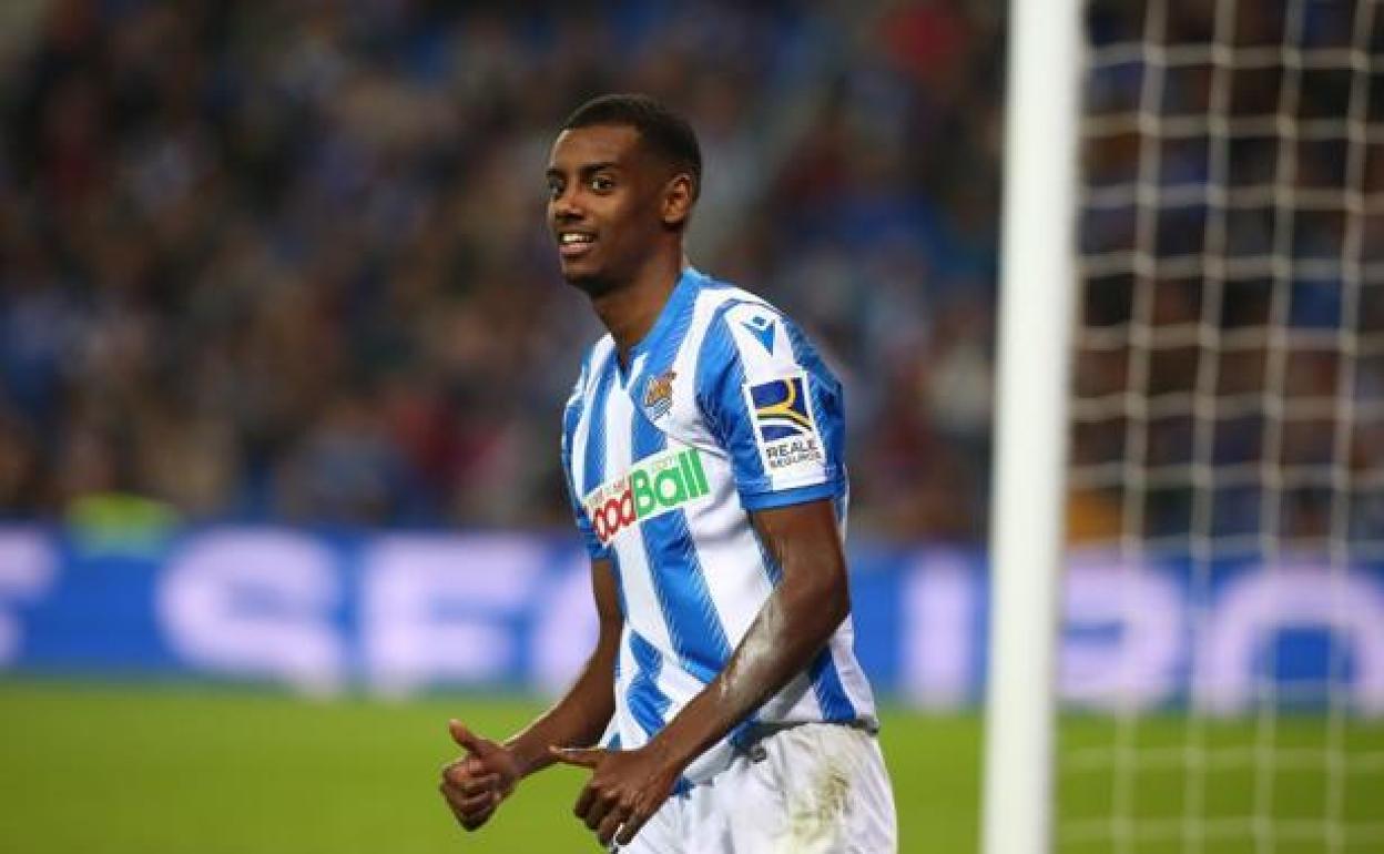 Alexander Isak ya entrena con la selección de Suecia para la Eurocopa