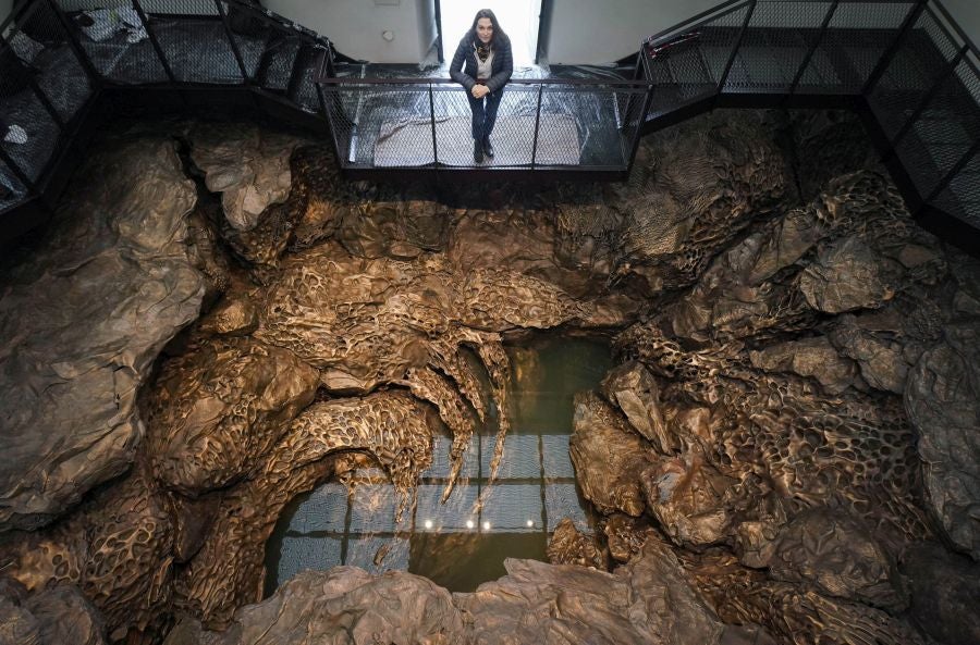 Fotos de Hondalea, la obra de Cristina Iglesias en la isla Santa Clara