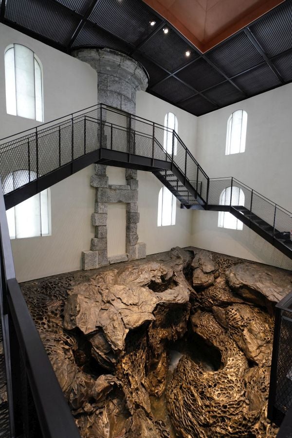 Fotos de Hondalea, la obra de Cristina Iglesias en la isla Santa Clara