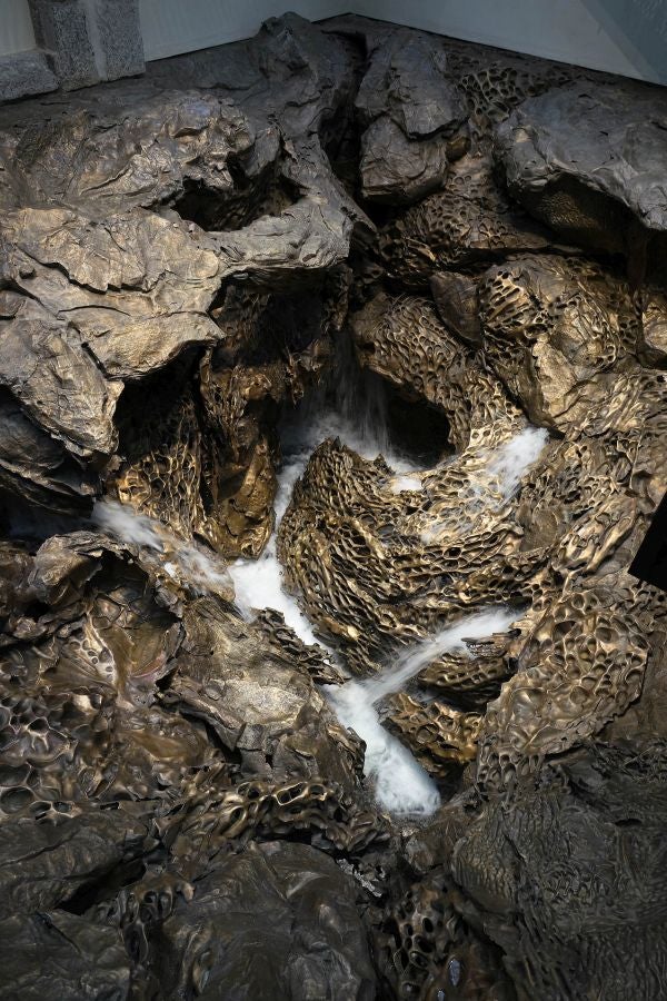 Fotos de Hondalea, la obra de Cristina Iglesias en la isla Santa Clara