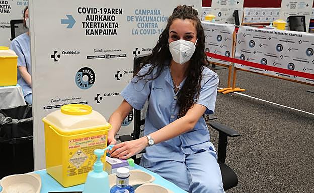 Noara S. Bouyegh, una de las enfermeras.