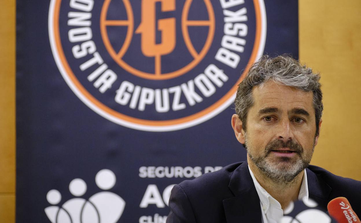 Núñez, durante su comparecencia de ayer. 