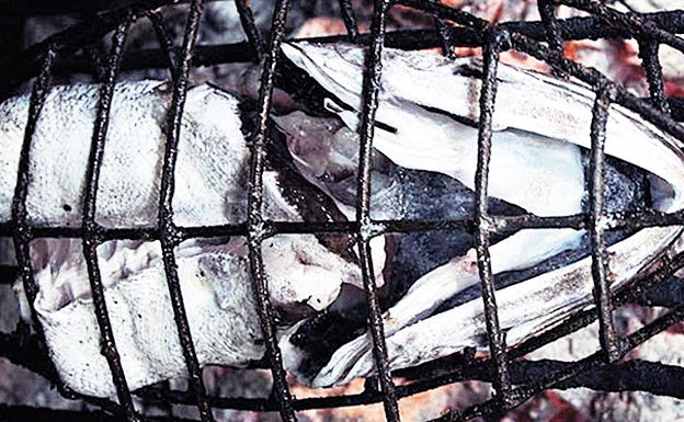 Receta de cogote de merluza a la parrilla de Aitor Arregi