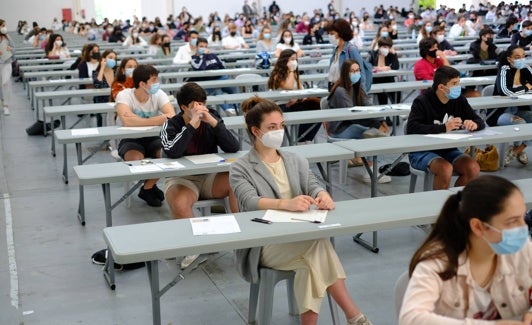 Ficoba se estrenó como sede de selectividad. 