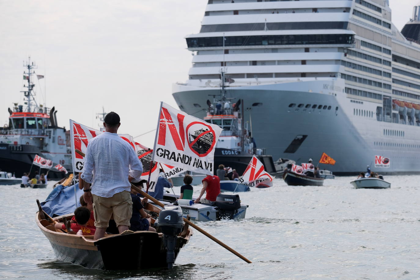 Fotos: Los turistas regresan a Venecia: cruceros, colas y protestas