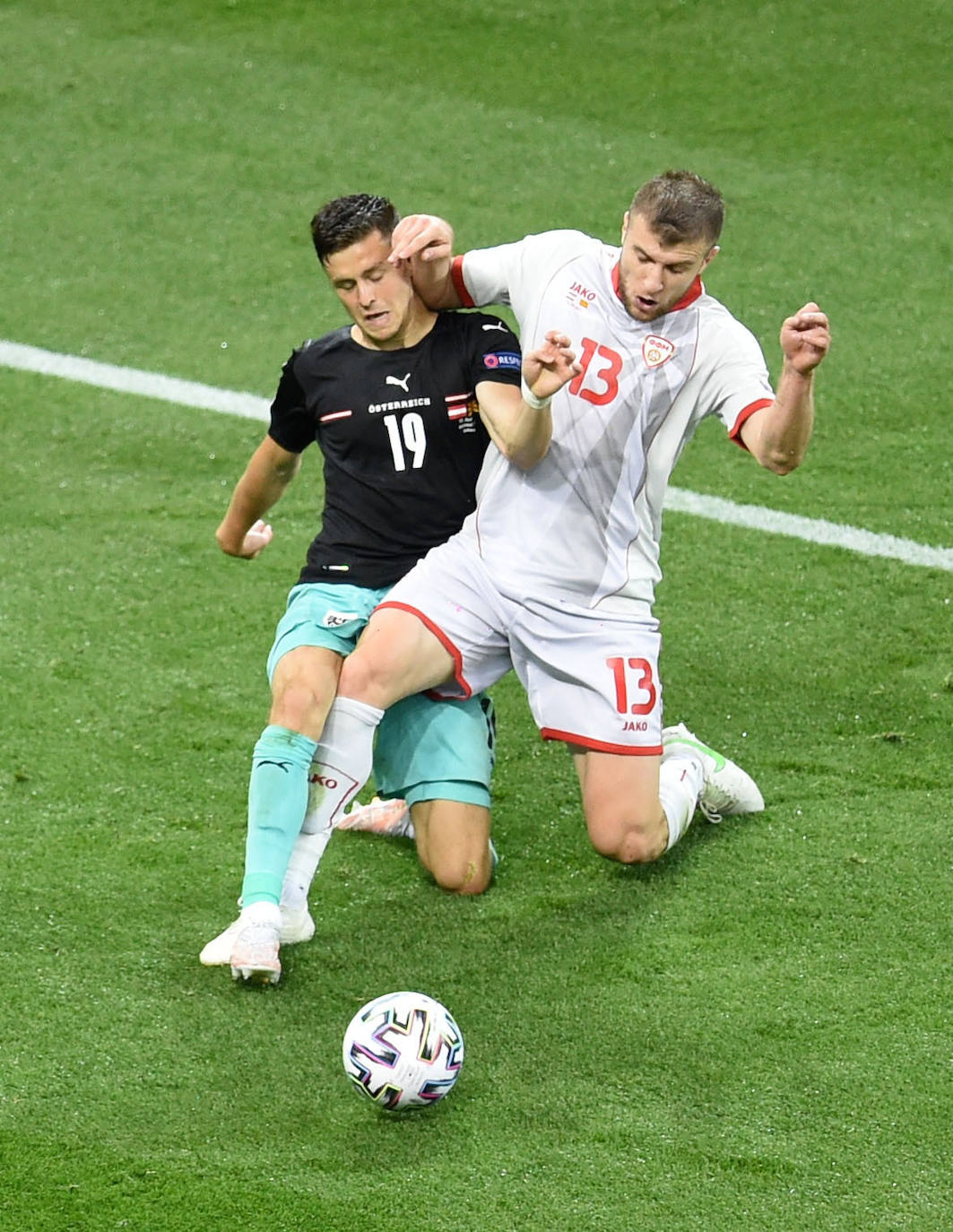 Fotos: Austria- Macedonia del Norte, en directo