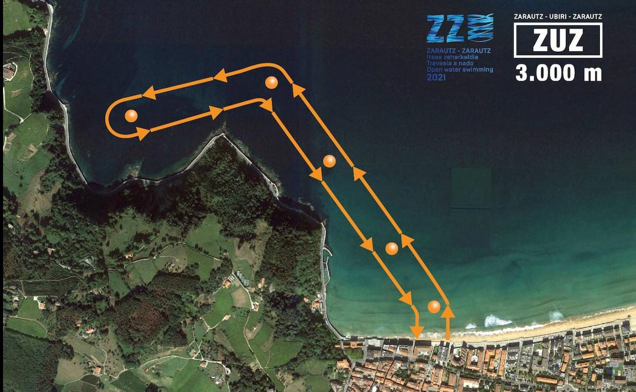 Recorrido de la prueba que se realizará el domingo 25 de julio. 