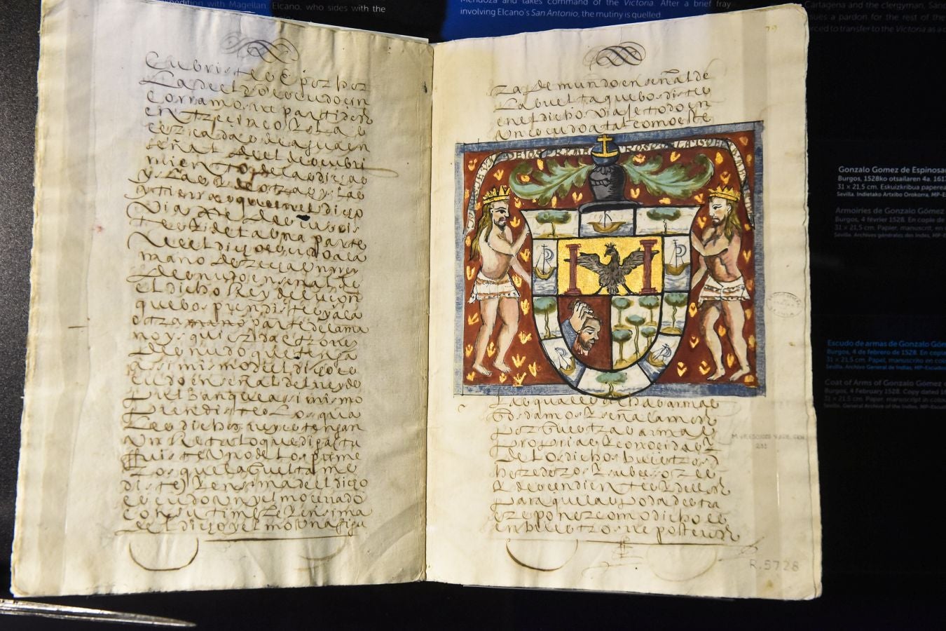 El museo donostiarra acoge una magna exposición sobre la primera vuelta al mundo que reúne audiovisuales y documentos de época, en un homenaje al espíritu aventurero y explorador del ser humano