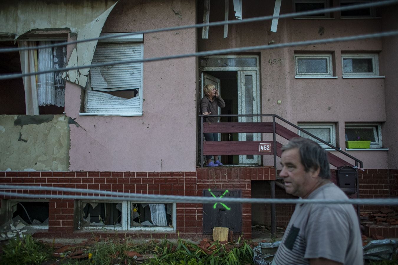 Fotos: Un tornado deja tres muertos y arrasa casas en República Checa
