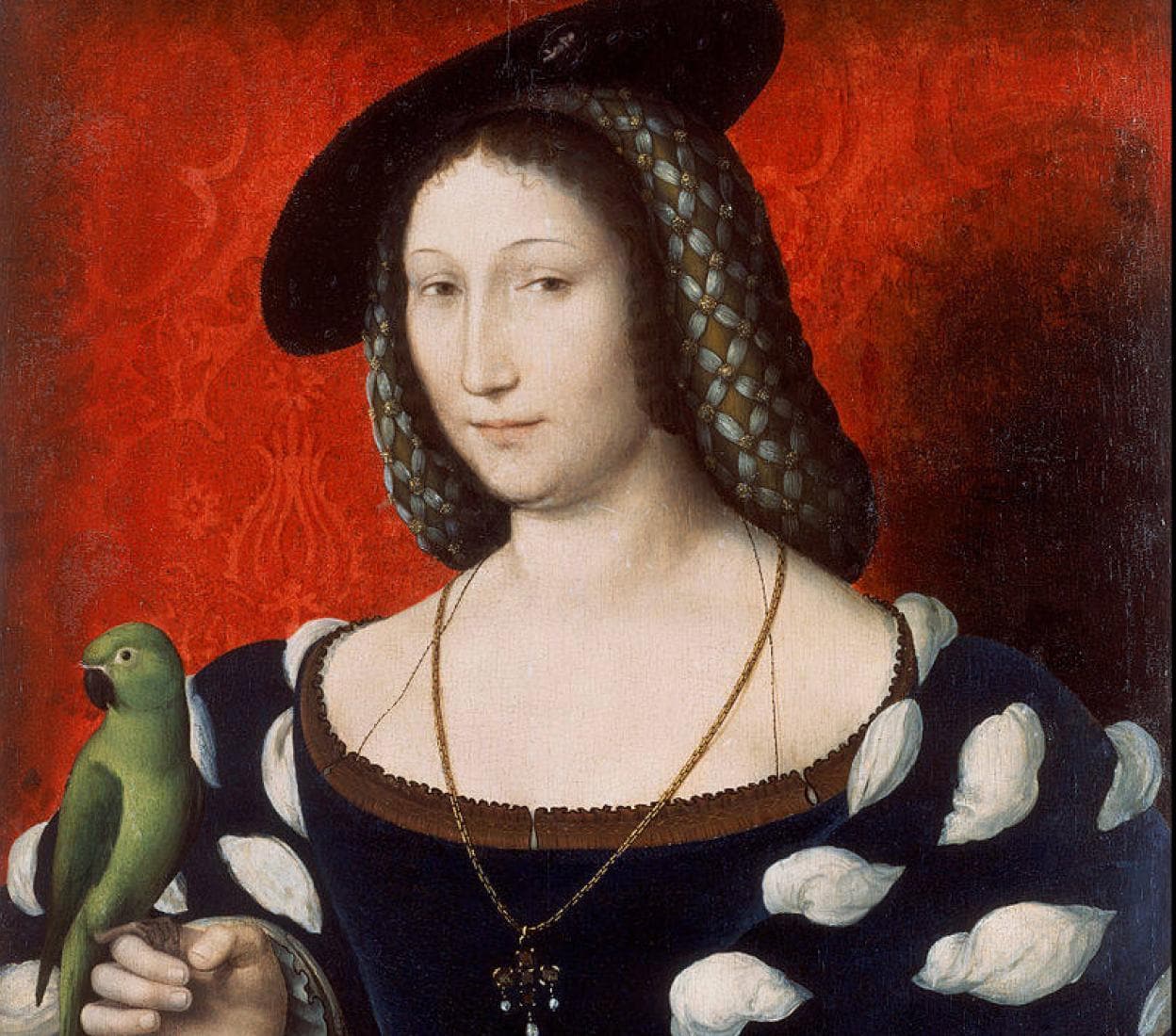 Margarita Nafarroakoa, Jean Clouet-en 1530 inguruko erretratuan.