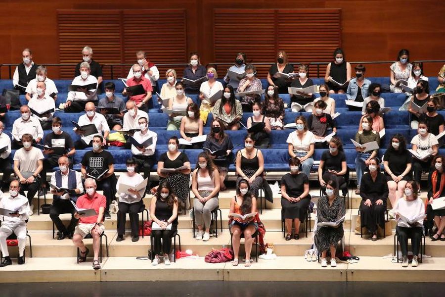 Fotos: Sorpresas con el Orfeón donostiarra