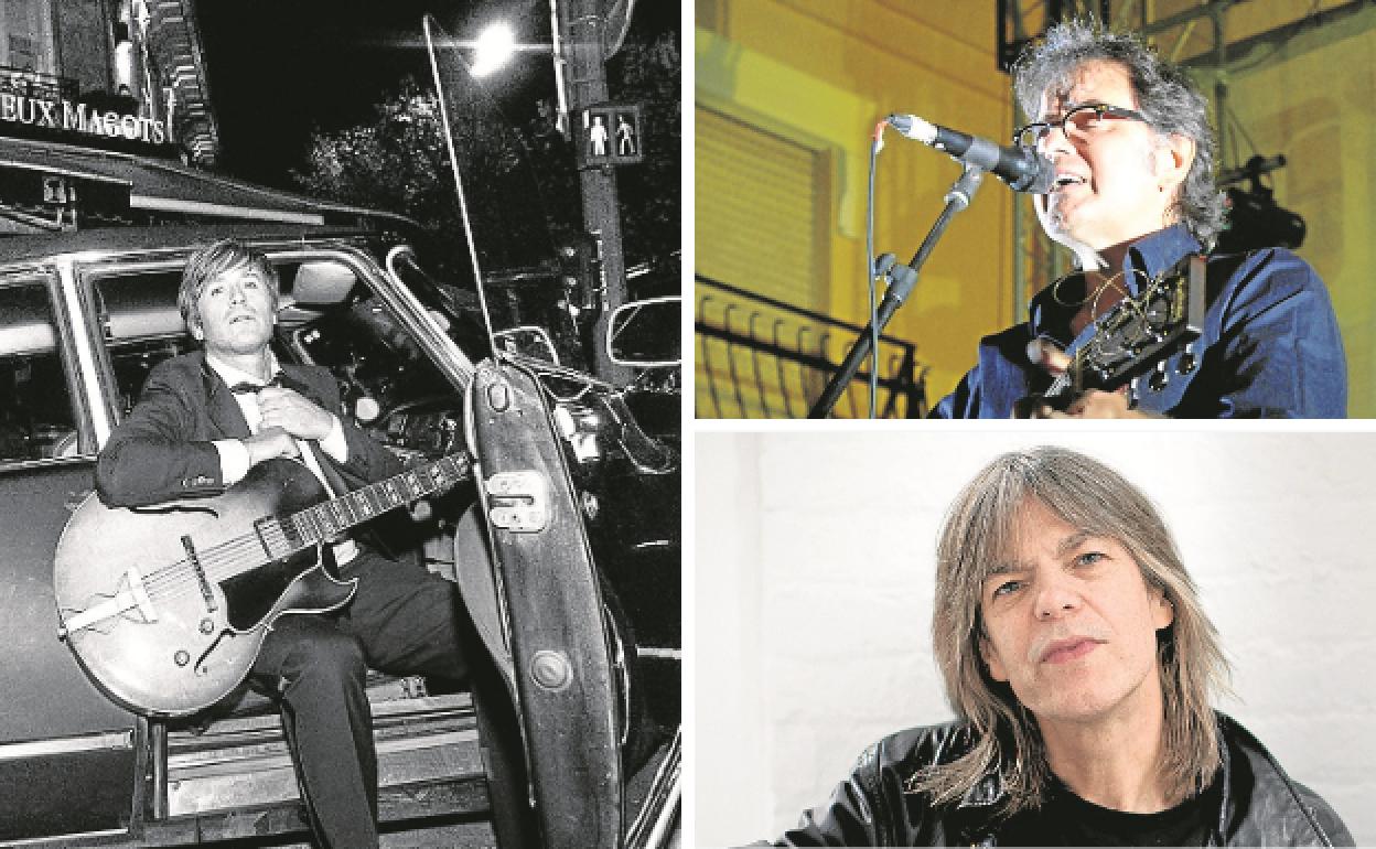 Thomas Dutronc, Ruper Ordorika y Mike Stern. 