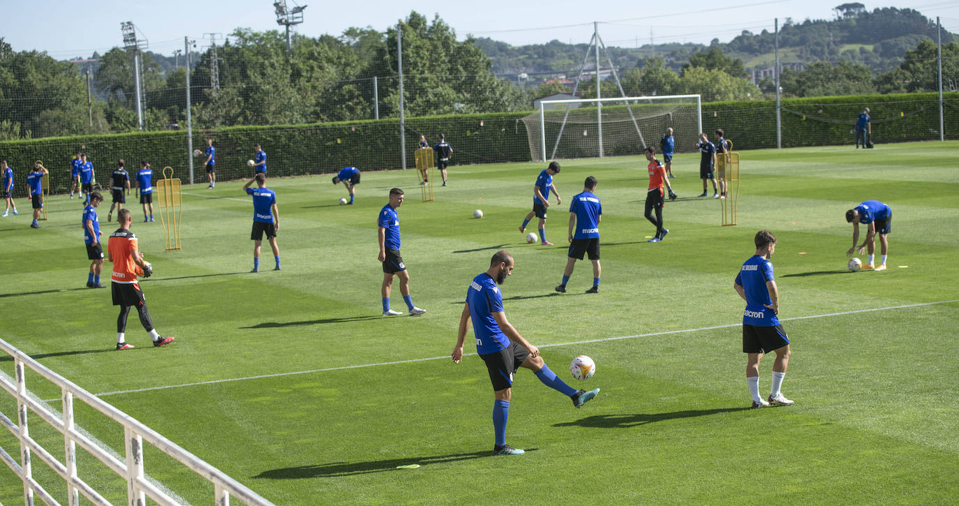 Fotos: Las mejores imágenes del arranque de la pretemporada del Sanse