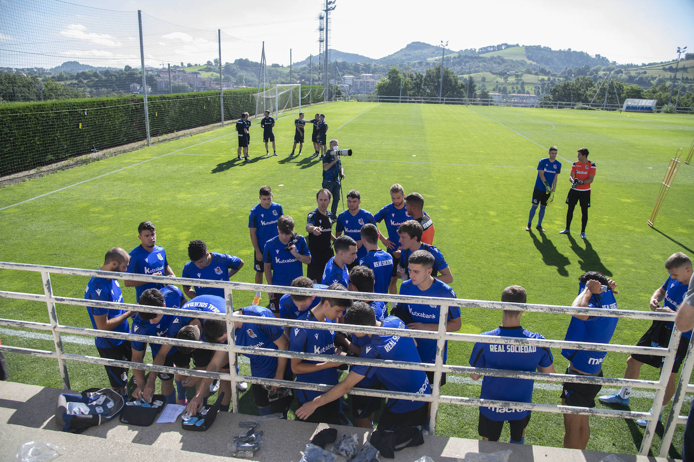 Fotos: Las mejores imágenes del arranque de la pretemporada del Sanse