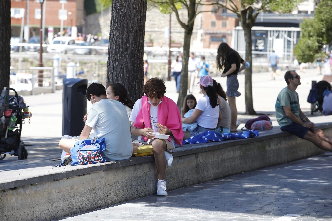 Lunes de sol y calor en Gipuzkoa.