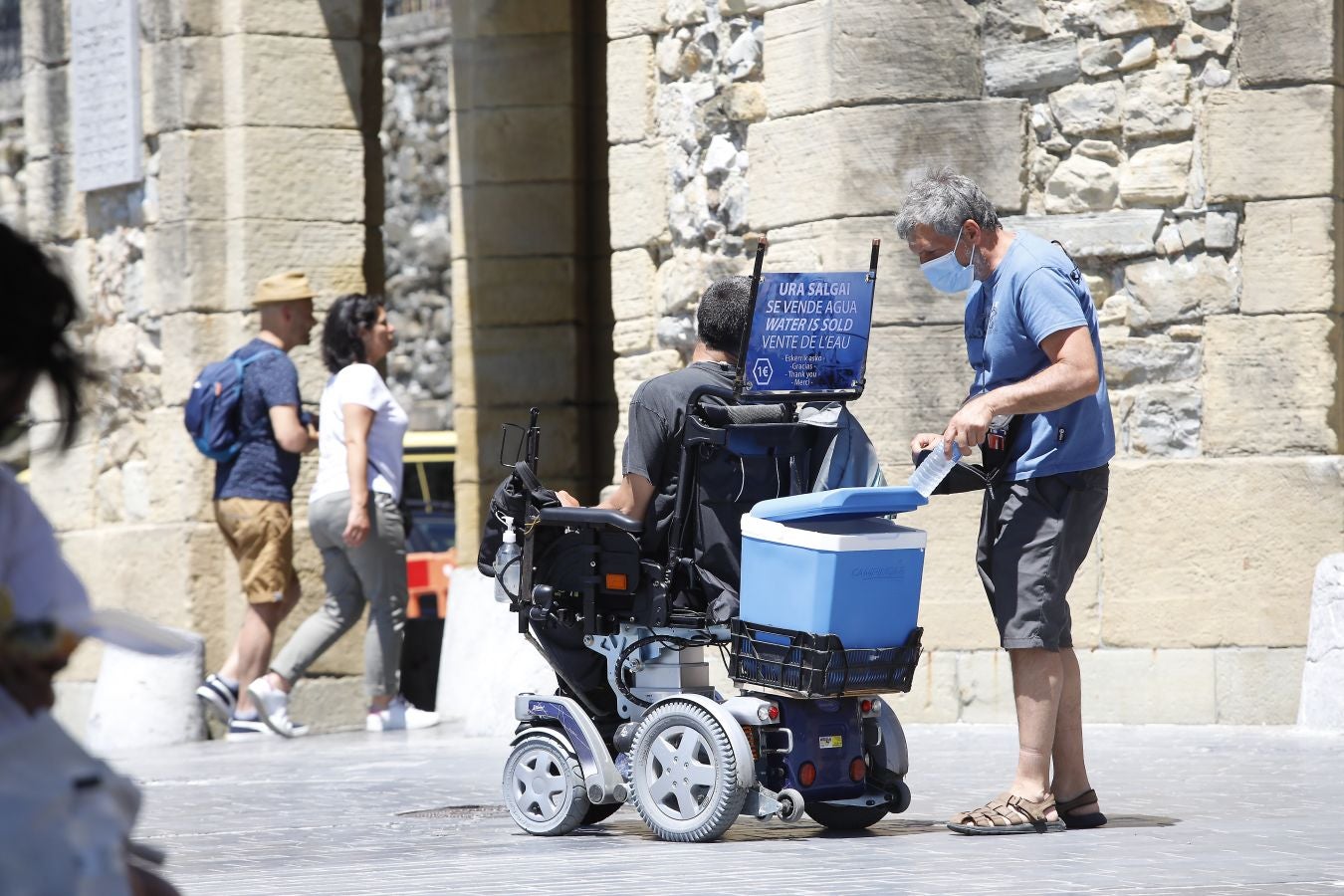 Lunes de sol y calor en Gipuzkoa.