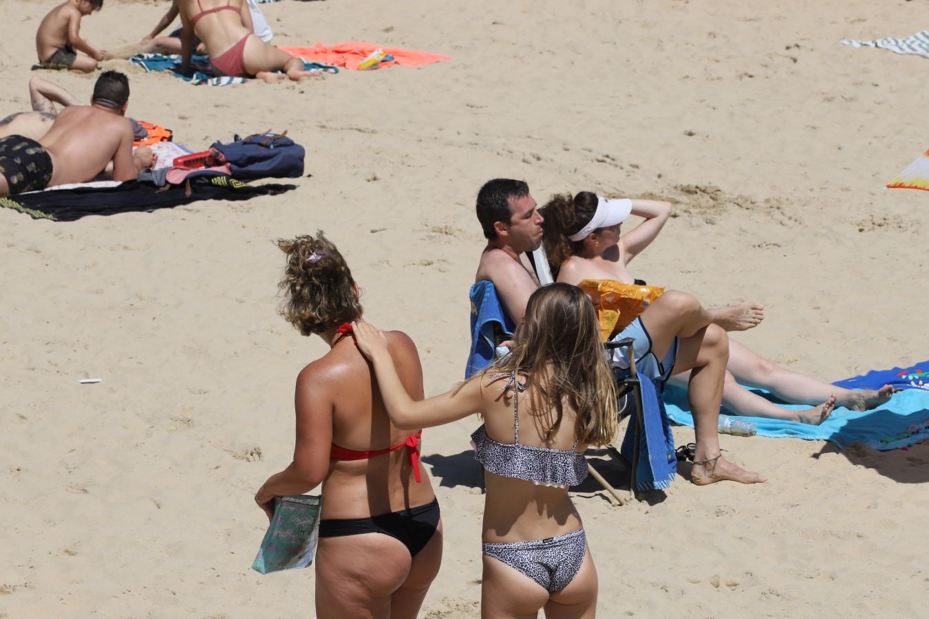 Lunes de sol y calor en Gipuzkoa.