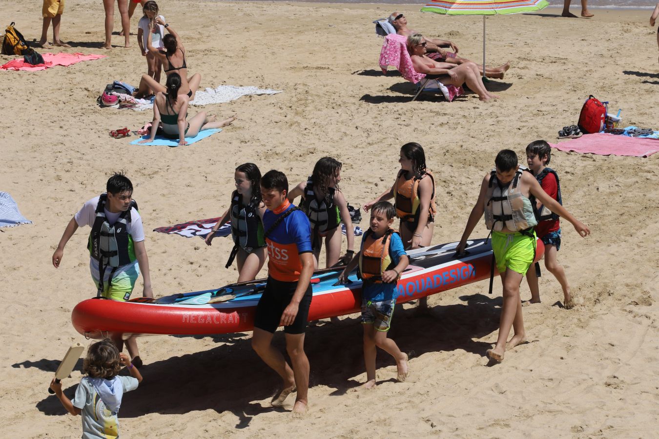 Lunes de sol y calor en Gipuzkoa.