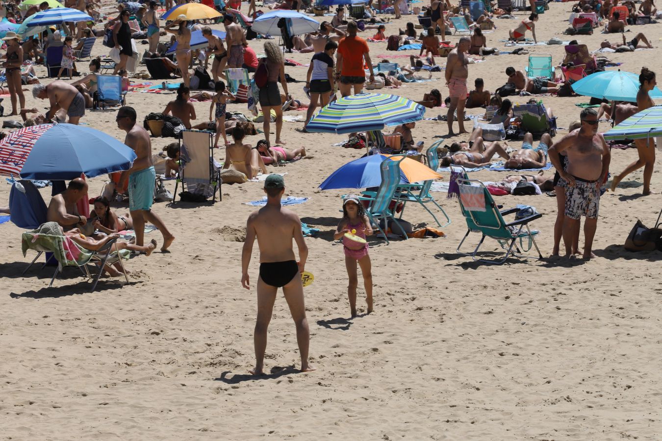 Lunes de sol y calor en Gipuzkoa.