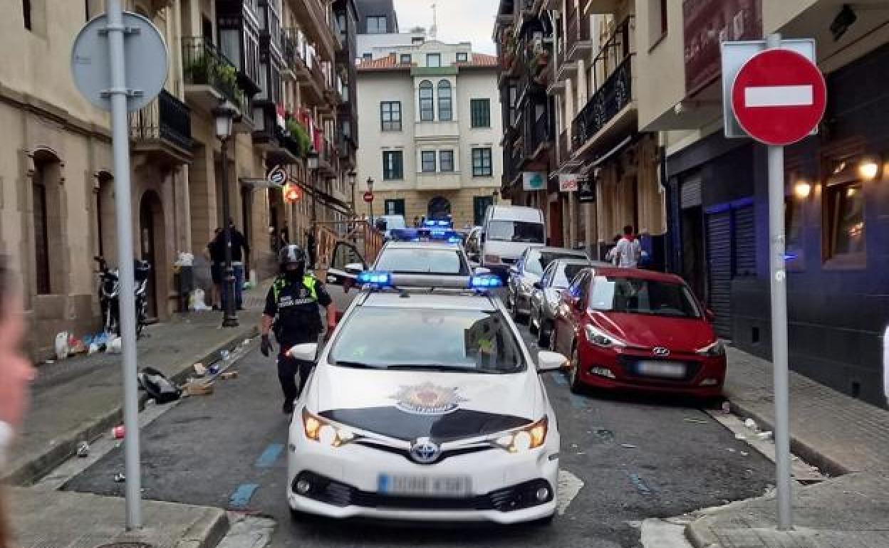 Erne denuncia «la falta de agentes y de organización» en los 'no Sanmarciales' de Irun