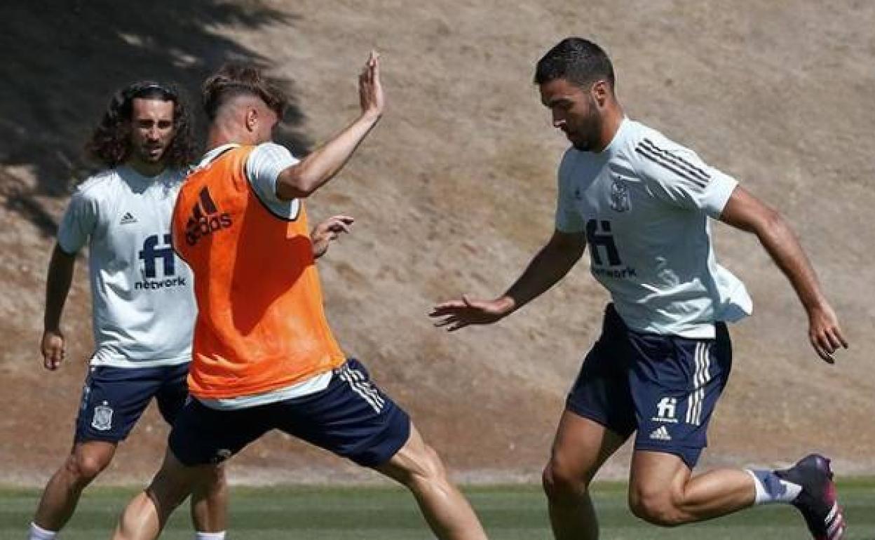 Mikel Merino y Martin Zubimendi siguen preparándose para los Juegos Olímpicos de Tokio