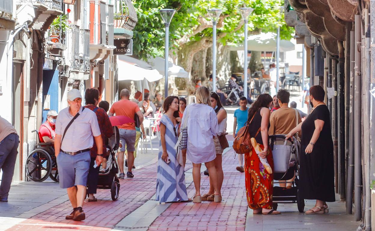 Soraluze ha pasado de estar libre de Covid a disparar su incidencia el pasado fin de semana. 