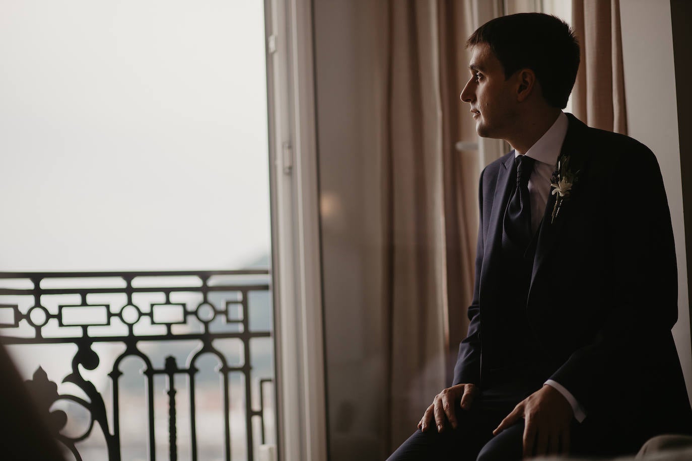 Amaia Urkia y Xabier Elorza se dieron el «sí quiero» en una emotiva ceremonia celebrada en el Mirador de Ulía