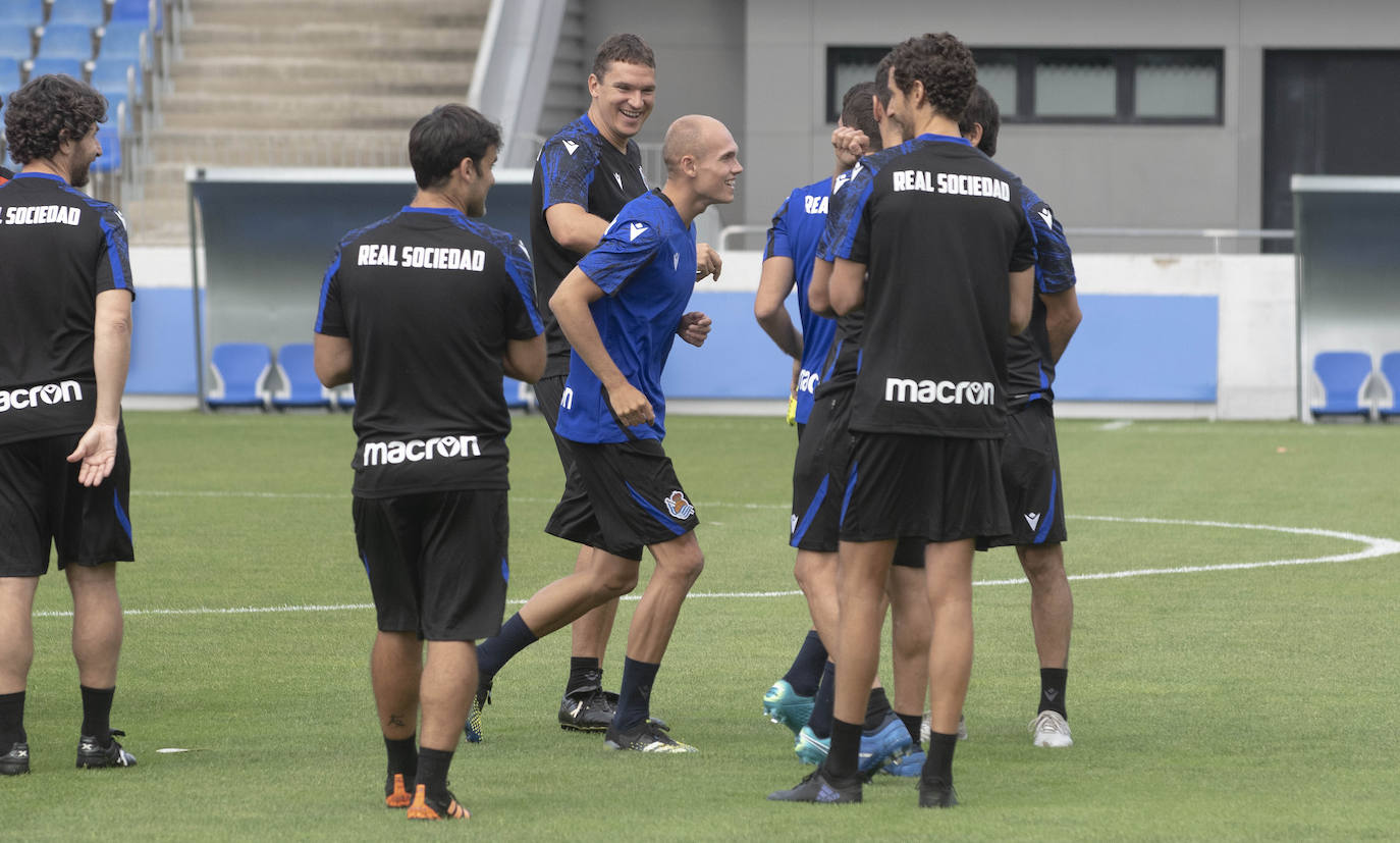 Fotos: Las mejores imágenes del inicio de la pretemporada de la Real Sociedad