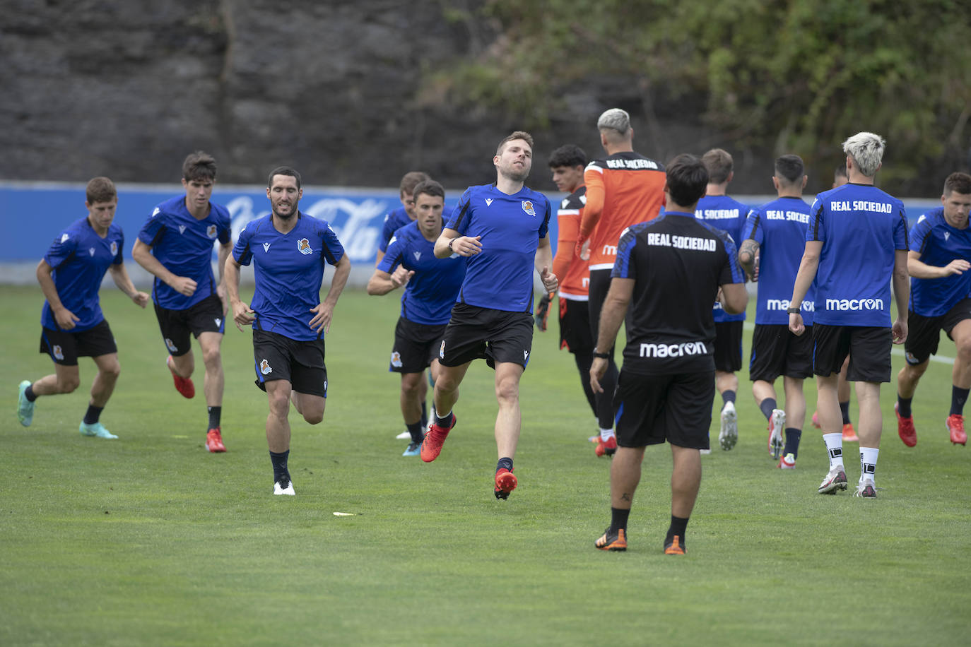 Fotos: Las mejores imágenes del inicio de la pretemporada de la Real Sociedad