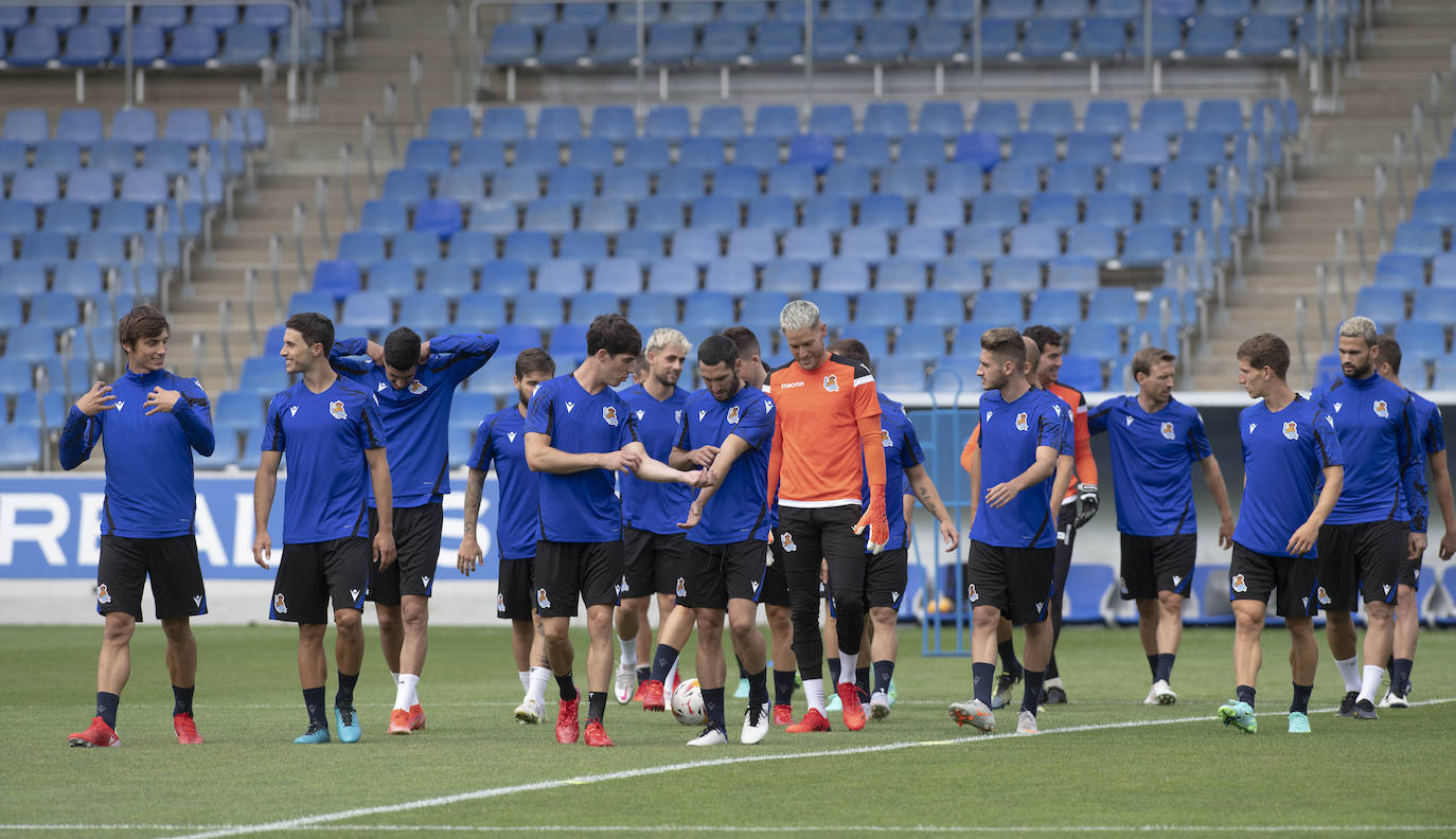 Fotos: Las mejores imágenes del inicio de la pretemporada de la Real Sociedad