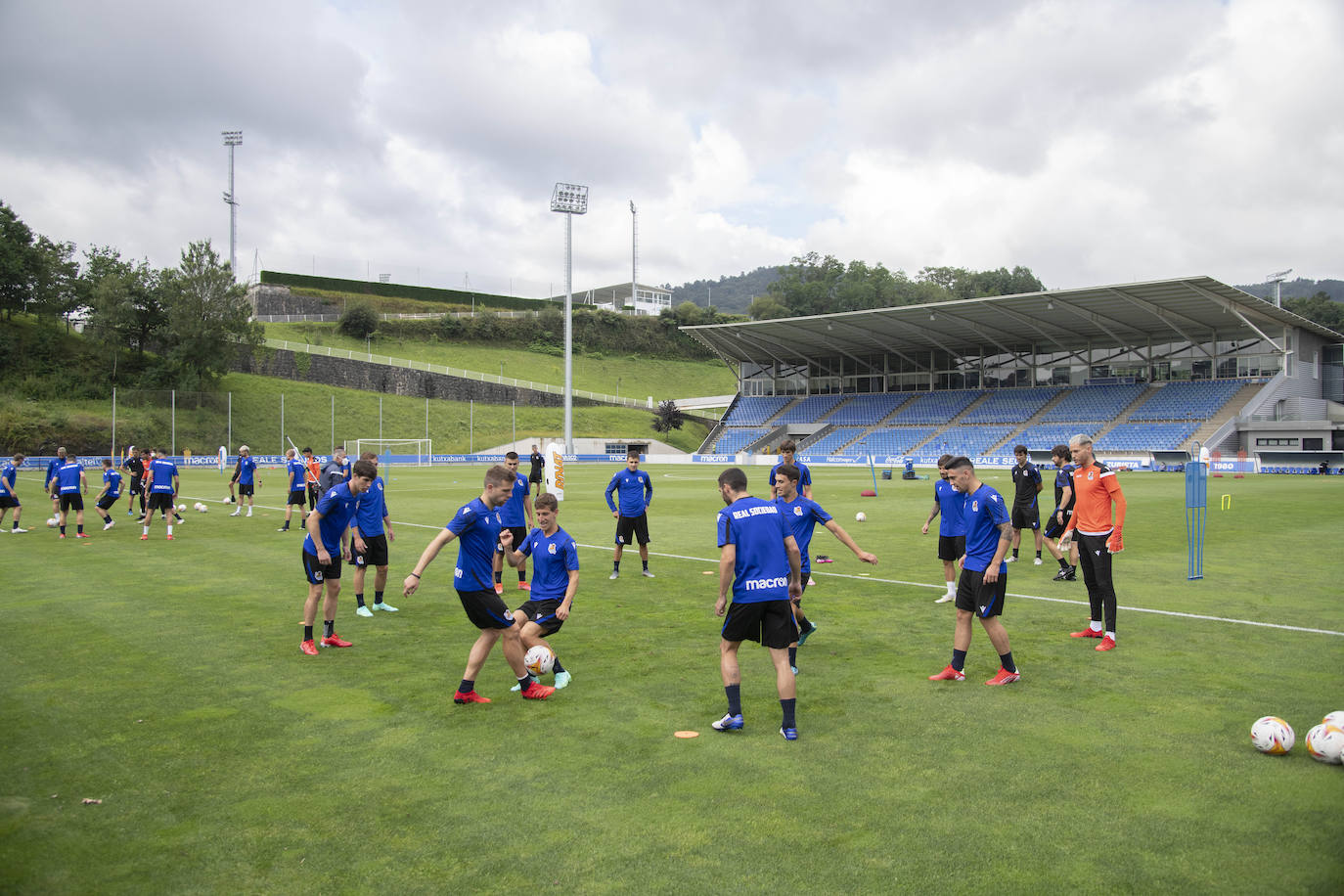 Fotos: Las mejores imágenes del inicio de la pretemporada de la Real Sociedad