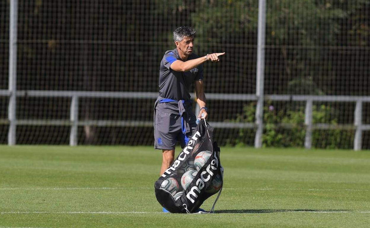 Imanol Alguacil tendrá 23 jugadores a su disposición en el primer entrenamiento de la pretemporada. 
