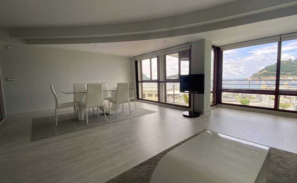 3.000 euros al mes por esta casa de lujo con vistas a la Bahía de La Concha de San Sebastián