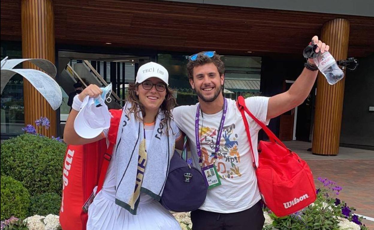 Ane Mintegi disputará mañana la final del Wimbledon Junior. 