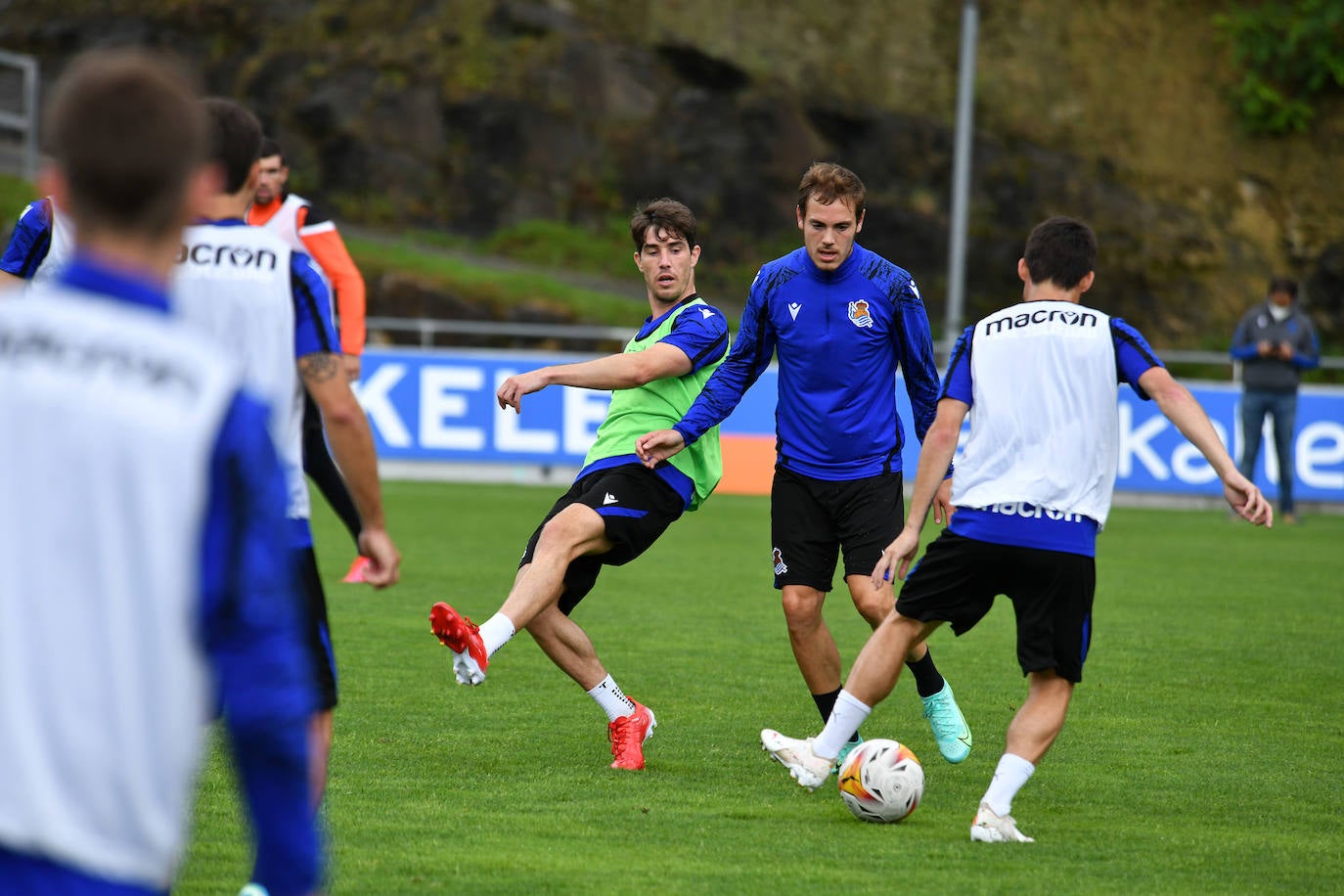 Fotos: Las mejores imágenes del entrenamiento de la Real Sociedad